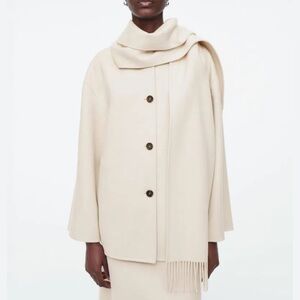 COS Wool Scarf Jacket